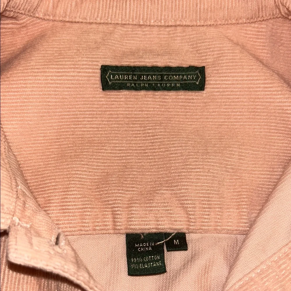 Ralph Lauren Pink corduroy Jacket - Picture 3 of 5